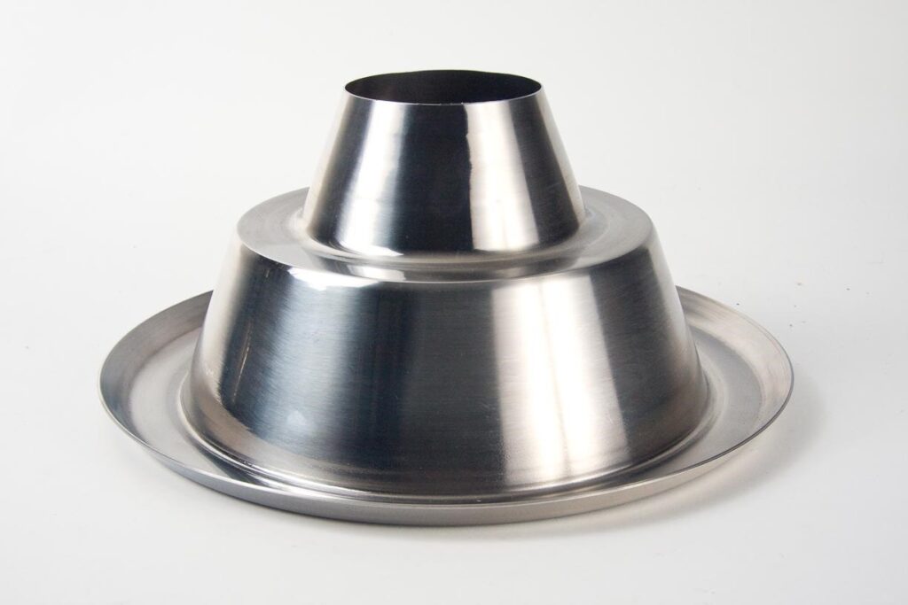 3 mm Ø 500 mm cone in stainless steel