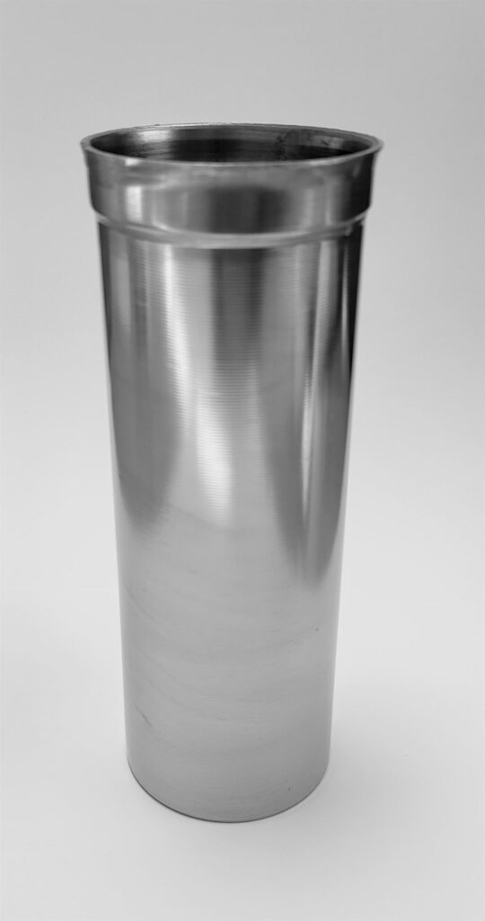 stainless steel Flow formed cylinder