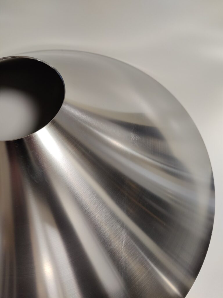 Seamless Large Cone, One-Pass Formed - stainless steel 5 mm