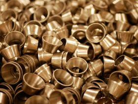 small brass components metal formed