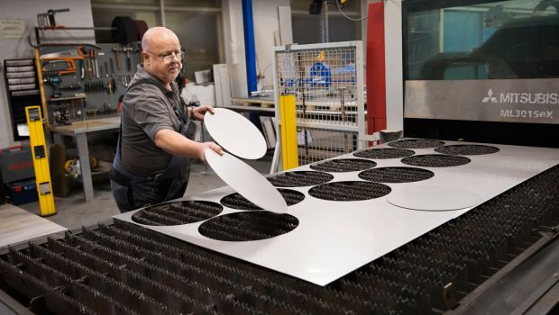 Metal forming expertise with new metal laser cutting machine