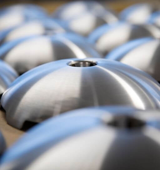 metal spun objects stainless steel