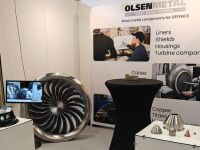 Olsen metal stand på forsvarsmesse i Danmark